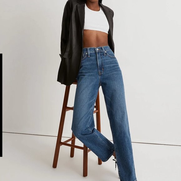 Madewell Perfect Vintage Straight Jean - Picture 1 of 8